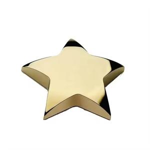 Prensa para Papel de Metal Ecológico de Alta Calidad, Diseño Art Deco, Hecho a Mano, Duradero, Idea de Regalo para Oficina, Decoración Corporativa - Product Image 1