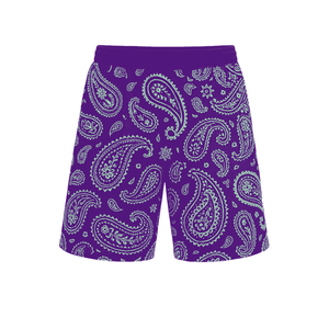 Pantalones cortos de malla para hombre, pantalones cortos de entrenamiento de gimnasio transpirables personalizados, estilo de calle de verano con bolsillo en la cintura elástica - Product Image 2