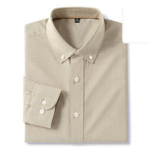 Nueva Camisa de algodón informal de alta calidad para hombres Nueva llegada Venta caliente Cómoda manga larga Resistente a las arrugas de moda - Product Image 1