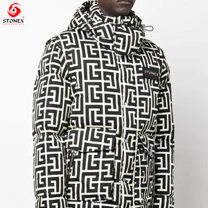 2023 personnalisé en gros vente chaude personnalisé hiver chaud doudoune veste à manches longues hommes doudounes - Product Image 2