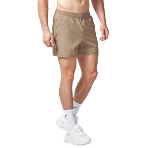 Tela tejida de alta elasticidad Covert Green Print Lab 360 Pantalones cortos superelásticos de 5 pulgadas con paneles de ventilación laterales y bolsillos con cremallera - Product Image 1