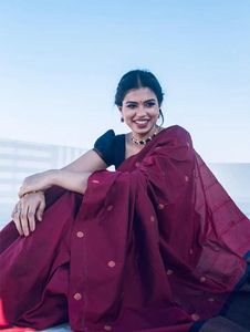 Beautiful Rich Pallu Jacquard Work Saree Último diseñador para adultos para ocasiones especiales - Product Image 5