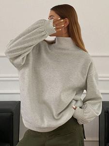 Lupin feutre Super qualité élégant imprimé tricoté hommes femmes coton sweats respirant hiver mode vente en gros - Product Image 3