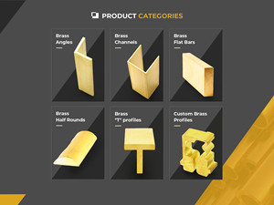 FILTO PROFILES Barre plate en laiton 3/16 ''X 1" pour la décoration, la ferronnerie et la construction - Product Image 4