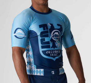 Wholesale Customized Men's <b>Long</b> <b>Sleeve</b> Rash Guard <b>Compression</b> <b>Shirt</b> 87% Polyester Breathable 2025 Bright Way International - Product Image 1