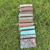 Dompet Koin Kulit Ukiran Desain Baru, Dompet Genggam Bergaya, Dompet Kulit Gaya Barat, Dompet Multifungsi, Dompet Koin Laris Manis
