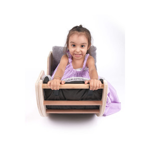 Anneau de développement moteur Montessori en bois naturel Pikler, jouet éducatif multifonctionnel pour jeux d'intérieur et escalade - Product Image 1