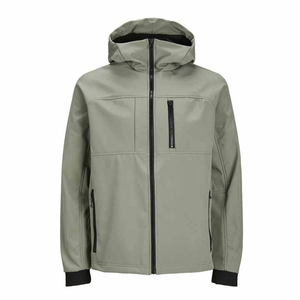 Vestes de haute qualité OEM pour hommes, veste softshell tendance, veste softshell pour hommes, veste softshell avec logo personnalisé, veste d'hiver - Product Image 1
