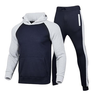 2025 ropa deportiva de algodón personalizada para correr, chándales para hombre, chándales de entrenamiento de ajuste cómodo, chándal informal con logotipo de talla grande, venta al por mayor, barato - Product Image 1