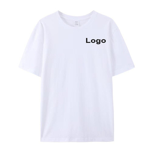 Venta al por mayor de ropa de calle personalizada en blanco de manga corta Camiseta de hombre 100% algodón orgánico camiseta para hombre - Product Image 1