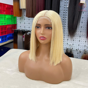 100% cabello vietnamita sin procesar producto caliente # E4 Color hueso textura de cabello liso con cierre de encaje 2X6 Cyhairvn - Product Image 6