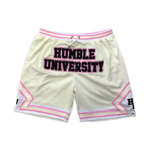 กางเกงขาสั้นตาข่ายสำหรับเล่นบาสเก็ตบอลปรับความแน่นได้แถบยางยืดปักโลโก้ได้ตามต้องการ - Product Image 2