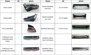 CZJF Piezas Nuevas Kits de Carrocería Soportes Parrilla Cofres Faros Calaveras Defensas para <span class=keywords><strong>Toyota</strong></span> <span class=keywords><strong>Prius</strong></span> <span class=keywords><strong>2022</strong></span> <span class=keywords><strong>2023</strong></span> 2024 2025 - Product Image 2