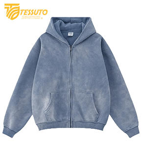 Sudaderas con capucha de alta calidad para hombre, sudaderas con capucha de gran tamaño Unisex, logotipo personalizado, Sudadera con capucha de algodón personalizada para hombre de peso pesado en blanco - Product Image 2