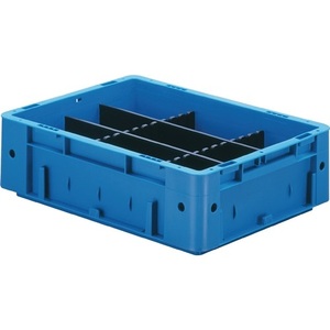 Anthracite PP Storage Container Dividers 180mm Height Transport Stacking Dividers 10pcs/Carton LA-KA-PE - Product Image 3