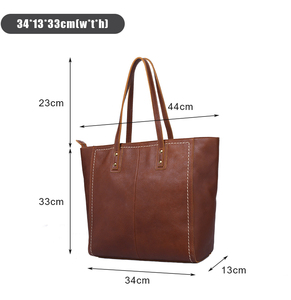 Meilleur fabricant et fournisseur sacs fourre-tout en cuir de haute qualité sacs fourre-tout en cuir fabriqués à la main en gros prix bon marché - Product Image 6
