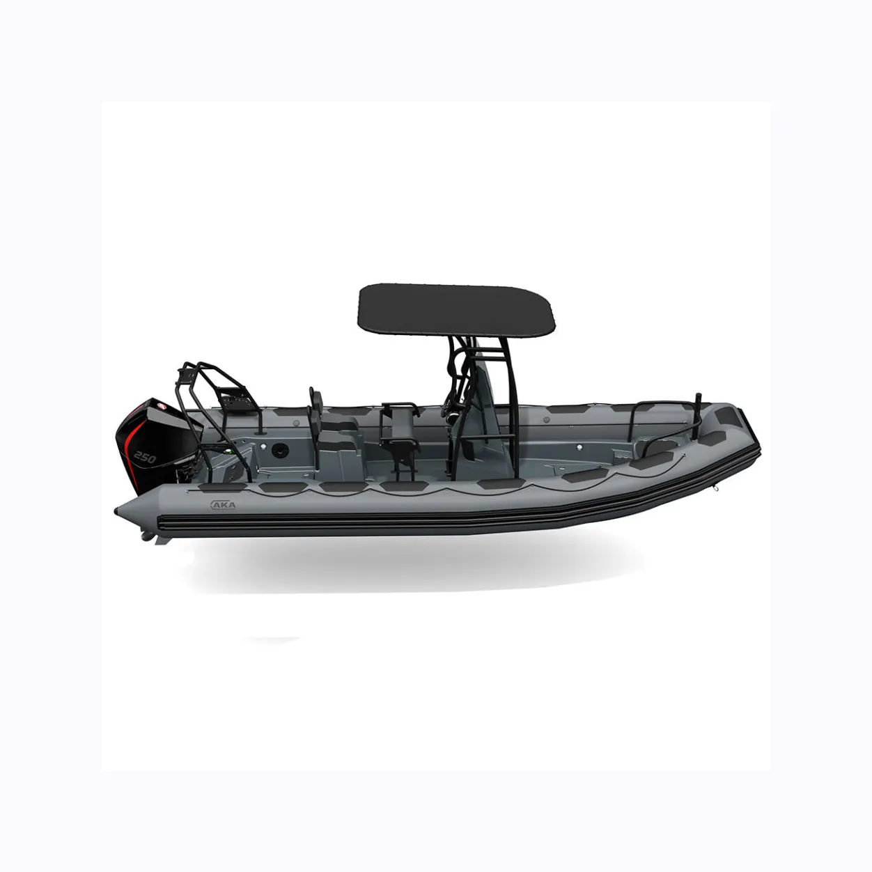 hot sale inflatable rib boat fiberglass fishing rigid boat for ocean water