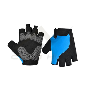 ถุงมือแข่งรถสะท้อนแสงครึ่งนิ้วสำหรับผู้ชายถุงมือขี่จักรยานสำหรับยกน้ำหนักขี่จักรยานสีรุ้งสำหรับผู้ชายผู้หญิง - Product Image 1