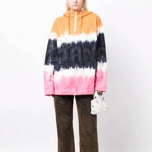 Sudaderas con capucha ligeras de gran tamaño Tie-Dye para hombres y mujeres, jersey informal cómodo, estilo de verano de talla grande - Product Image 1