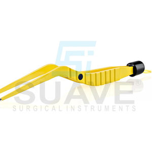 Pinces bipolaires en gros, instrument neurochirurgical en acier inoxydable, manuel, réutilisable, haute qualité, certifié CE, SUAVE SURGICAL - Product Image 2