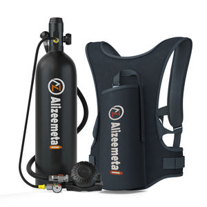 Mini-bouteille de plongée 2L en aluminium, cylindre de plongée portable, bouteille d'air avec valve DIN, équipement sous-marin - Product Image 6