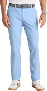 Vêtements pour hommes unis de couleur unie Pantalon habillé en lin respirant en coton Jambe large Vente en gros Pantalon habillé de bureau - Product Image 4