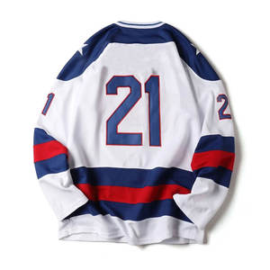 Practice Team Set Reversible Mesh Ice Hockey Jerseys Último diseño Hombres Ice Hockey Jersey Poliéster - Product Image 6