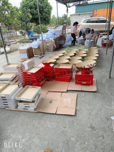 2025 Vente Eco2go Vi Réutilisable Bambou Plats & Plaques Panneau mural pour Home Hotel Restaurant Party Use... - Product Image 6