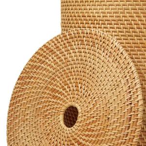 Vintage Style Rattan <b>Placemat</b> New Arrival Rattan Display <b>Placemat</b> for Table Decoration Restaurant Party - Product Image 1