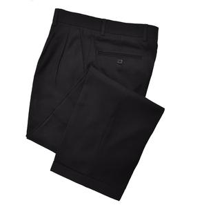 Vente chaude printemps et automne pantalons habillés noirs hommes version coréenne pantalons droits pour hommes minces pantalons décontractés en coton respirant - Product Image 2