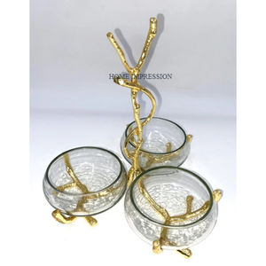 Tazón de comida decorativo de acero inoxidable de lujo, venta directa de fábrica, vajilla, tazón de comida y sopa para los más vendidos por Home Impression - Product Image 3