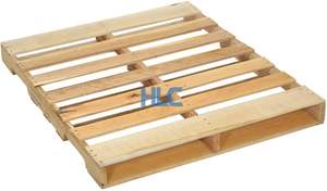 Proveedor de oro Paleta de madera de pino de Acacia natural duradera de tamaño personalizado 1100x1100x135mm Entrada de 4 vías/2 vías para transporte - Product Image 3