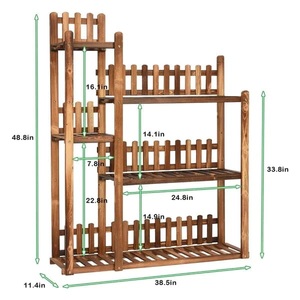 Soporte para Macetas de Metal con Recubrimiento en Polvo, Ecológico, de Alta Calidad, con Autorriego, Clásico, Decorativo, Creativo - Product Image 3