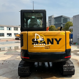 SHIWEN NEW SANY 6 ton <b>excavator</b> <b>tire</b> <b>excavator</b> SY60 SY60c wholesale price SANY SY55 SY35 SY26 SY18 mini excavadora SANY 60 CE - Product Image 5