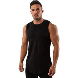 เสื้อกล้ามคอตตอนสแปนเด็กซ์ผู้ชาย,เสื้อกล้ามเสื้อกล้ามเข้ารูปพิมพ์ลายใส่ออกกำลังกายเล่นกีฬา - Product Image 5