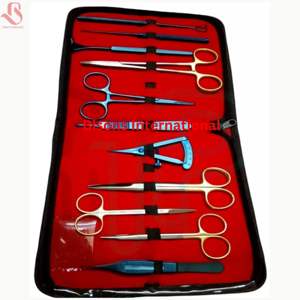 Kit de Blefaroplastia Manual de Acero Inoxidable BISONS, 11 Piezas, Instrumentos de Cirugía Plástica, Herramientas Quirúrgicas Oftálmicas de Alta Calidad - Product Image 4