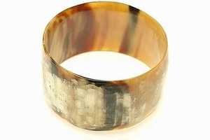 Venta al por mayor de joyería de moda moderna estilo lindo cuerno de búfalo brazaletes pulsera con cadena de perlas collar artesanal - Product Image 3