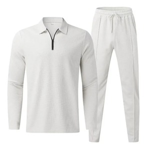 100% algodón productos más vendidos hombres ropa de verano ropa deportiva chándal nueva llegada logotipo personalizado conjunto de chándales en blanco - Product Image 3