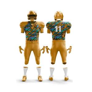 Los mejores conjuntos de ropa deportiva para hombres, impresión por sublimación Digital personalizada, equipos de fútbol americano bordados, nueva llegada, venta al por mayor, cortos - Product Image 3