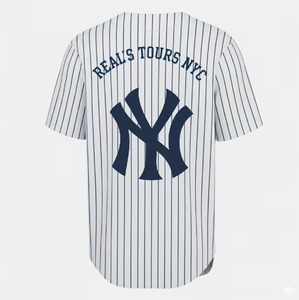 Vente chaude Maillots de baseball personnalisés en polyester respirant Uniformes de sport imprimés Ensemble Style OEM/ODM Vente en gros Commande en gros disponible - Product Image 2