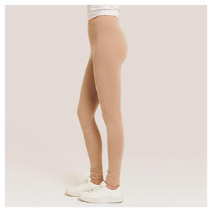 Solid Color High Waist Soft <b>Back</b> Pockets Athletic Leggings for <b>Women</b> Gym Yoga Leggings - Product Image 3
