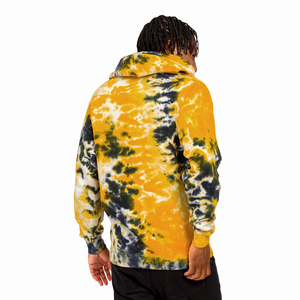 Plus size <b>tie</b> dye hoodies 5XL custom oversized pullover sweatshirt unisex casual streetwear for big sizes - Product Image 2