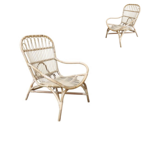 Chaise de salle à manger Mobilier d'extérieur en rotin Fauteuil en rotin style moderne pour la décoration du salon et le mobilier de maison - Product Image 6