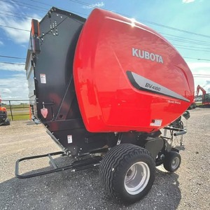 เครื่องอัดฟางก้อนกลม Kubota BV560 ราคาดีที่สุด เครื่องยนต์ขับเคลื่อน สำหรับอัดหญ้าแห้งและฟางในฟาร์ม - Product Image 2
