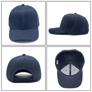 หมวกเบสบอลผ้าโพลีเอสเตอร์คอตตอนแบบ unisex สำหรับขายส่ง OEM  รับปักลายปักโลโก้ตามแบบที่กำหนด  หมวกเบสบอลสำหรับผู้ชาย - Product Image 4