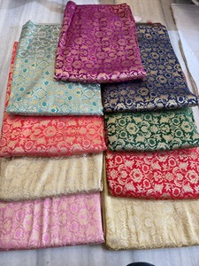 Tissu de brocart Jacquard de haute qualité Designs imprimés élégants pour rideaux de meubles Finition lisse Différentes couleurs disponibles - Product Image 4