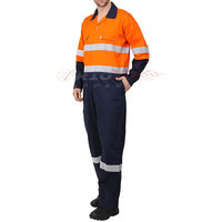Combinaison de travail haute visibilité imperméable de qualité supérieure, uniforme de sécurité pour ouvriers, tenue industrielle robuste, vente en gros, OEM