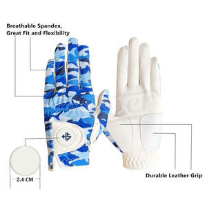 Guante de Golf Personalizado con Logotipo, de Piel de Cabretta, Antideslizante, Suave y Transpirable, Precio al por Mayor, Guantes de Golf para Hombre 2026 - Product Image 6