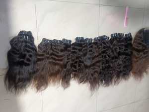 100% vrais paquets de cheveux humains vierges indiens bruts naturels extensions colorées de qualité 15A du meilleur fournisseur - Product Image 2