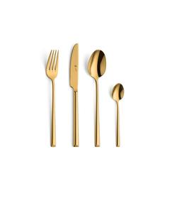 Juego de cubiertos decorativos de metal en acero inoxidable para banquetes elegantes que sirven comedor y catering en casa de primera calidad - Product Image 3